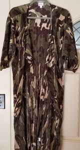 Vintage Lularoe Kimono camo